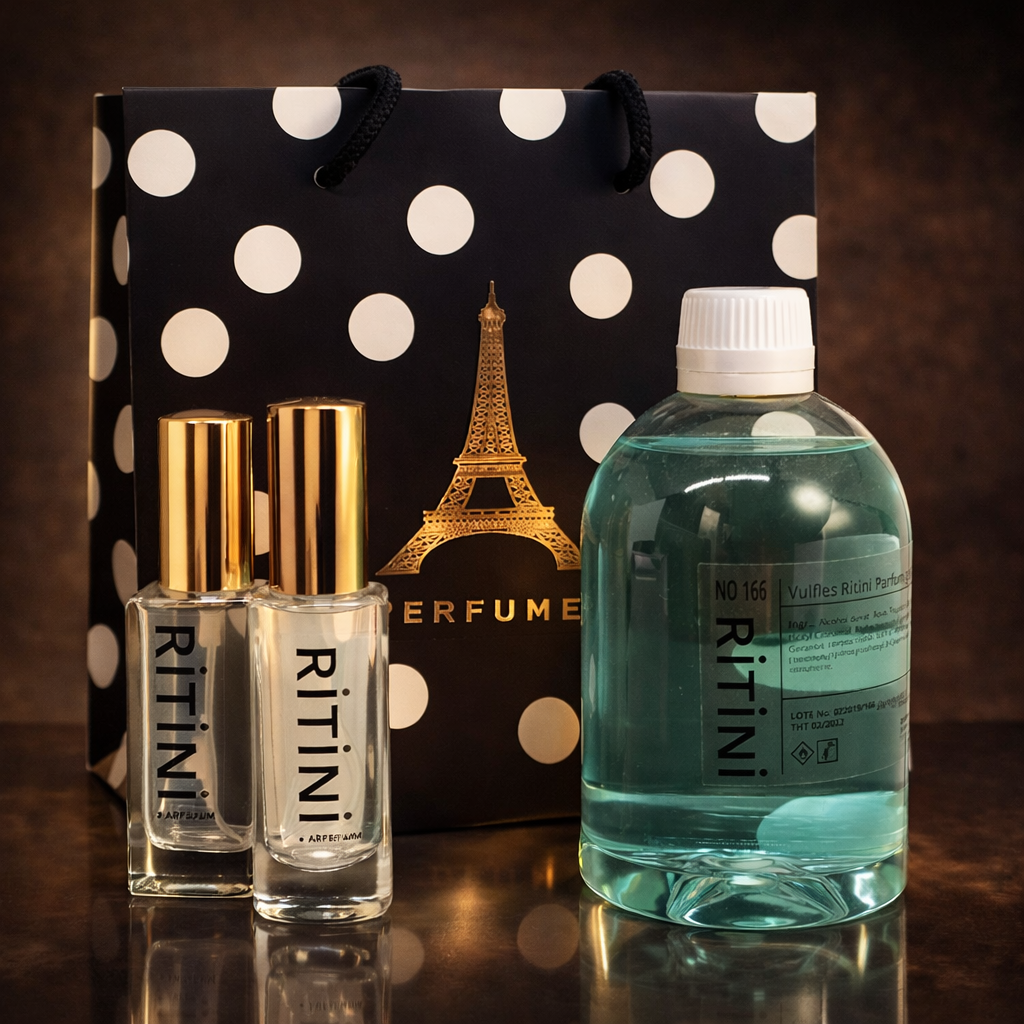 RiTiNi Man 268 – Ongetemde Kracht & Amber-intensiteit - navulbaar parfum | RiTiNi