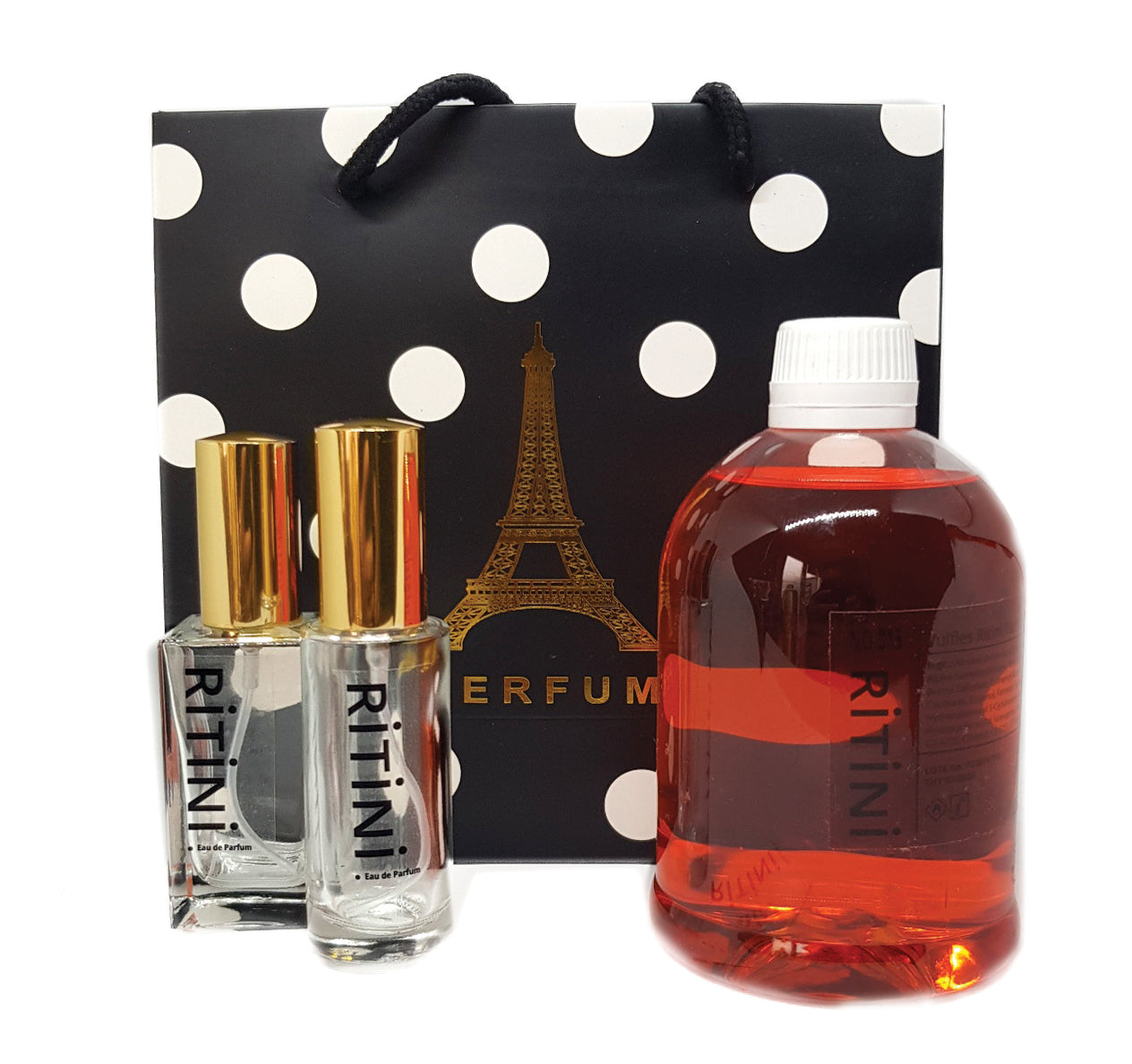 Voorzicht van RiTiNi Parfum vul fles van 500 ml. Deze dupe parfum of tappafum is ook in 250 ml te krijgen